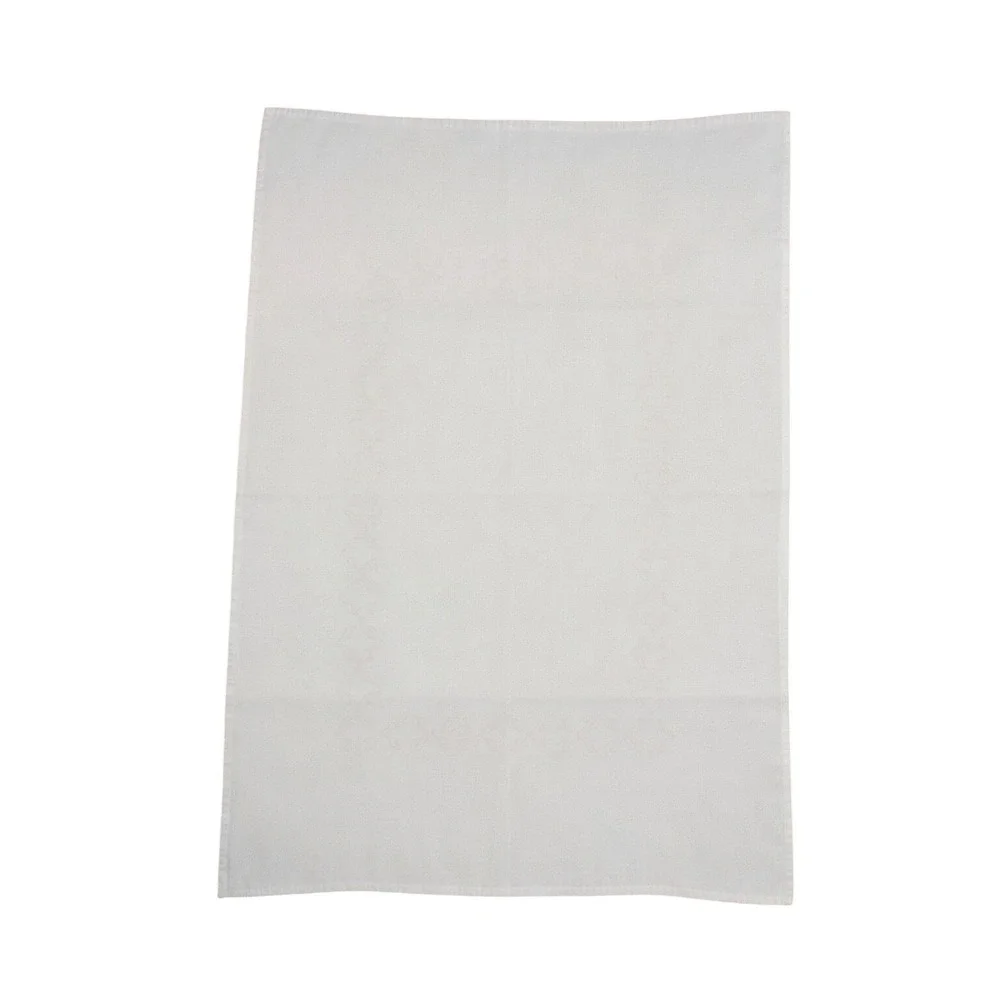 Frette Luxury White Gold Geometric Embroidered Pillowcase Pair Italian Linens‎